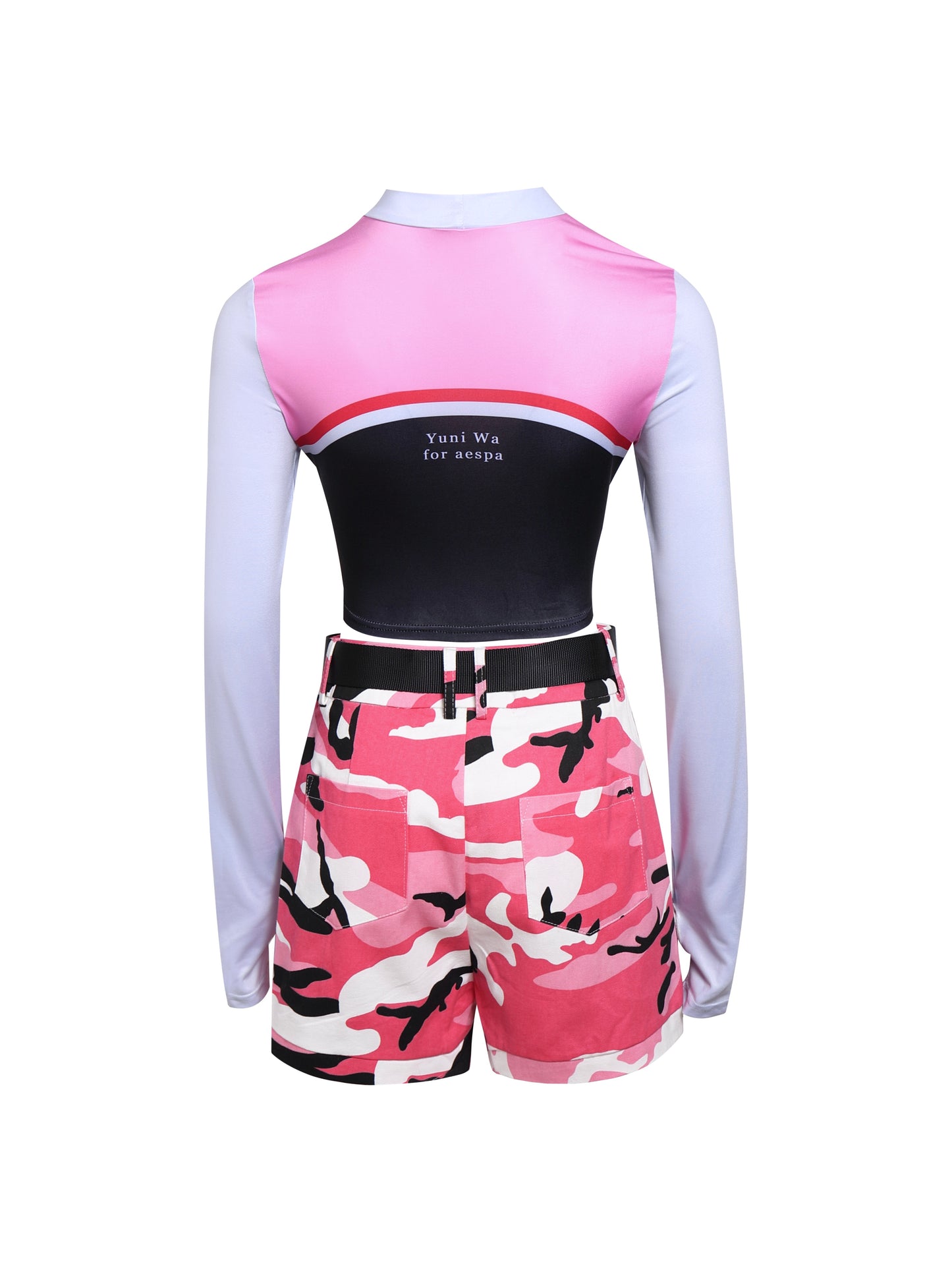 Aespa Winter Savage pink cameo set