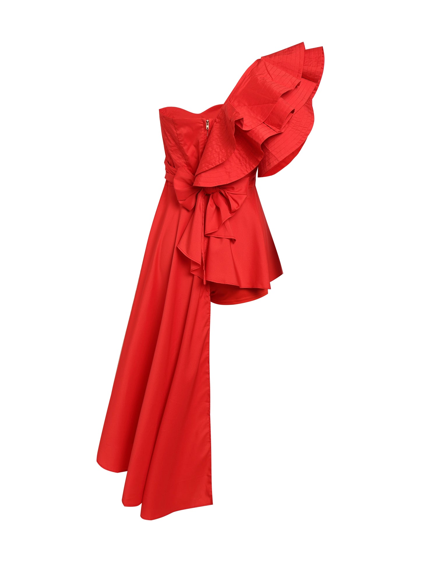 Blackpink Jennie solo red dress set