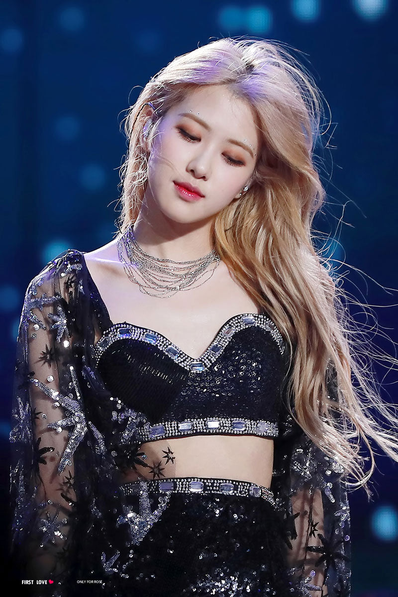 Rosé Coachella sequin set
